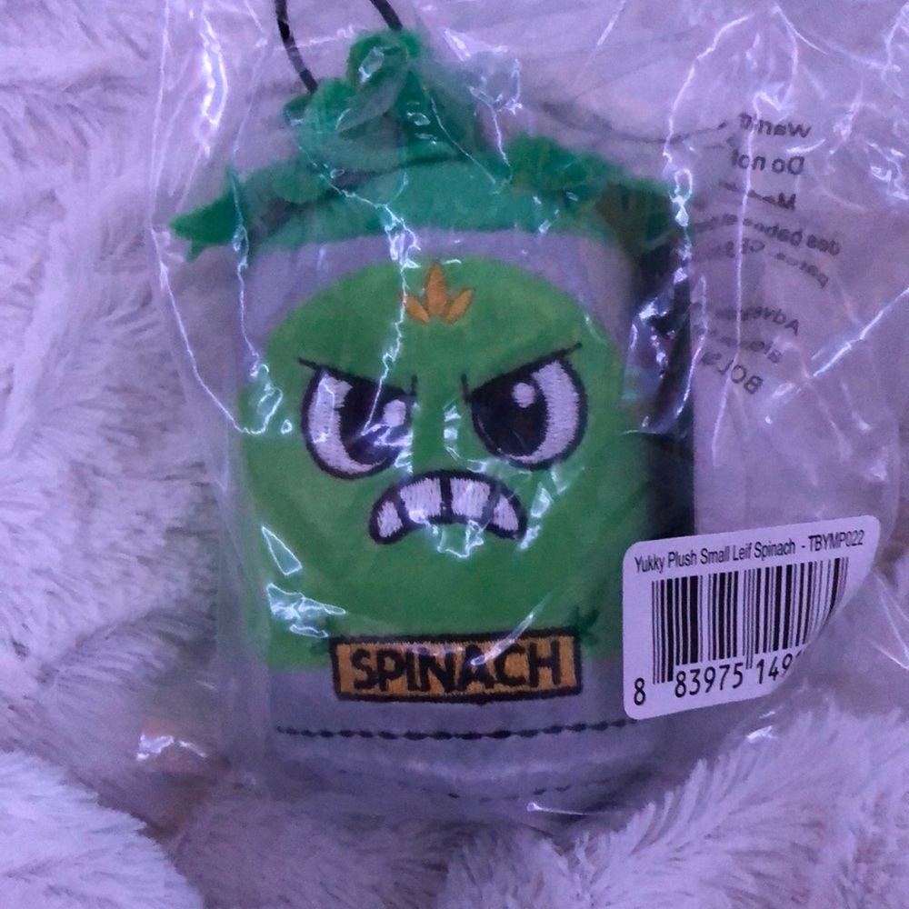 Spinach plush